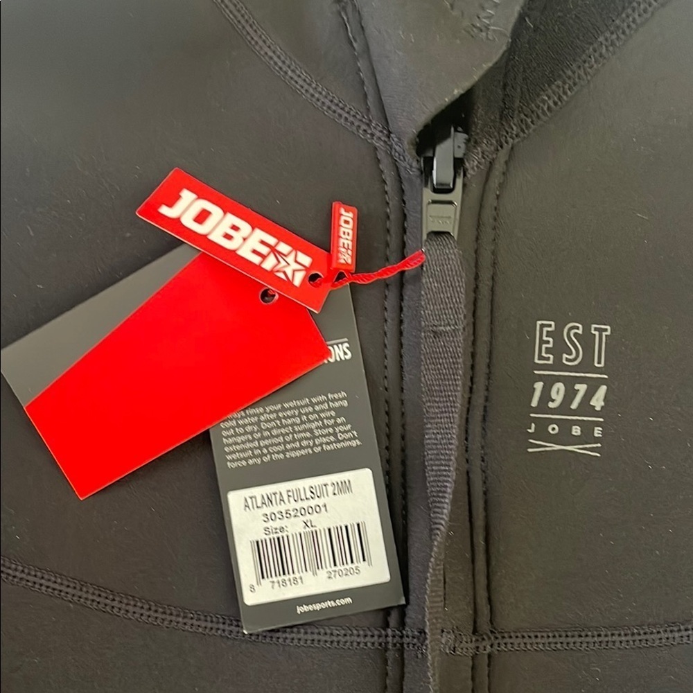 Jobe atlanta 2mm wetsuit XL -NWT - Picture 2 of 4